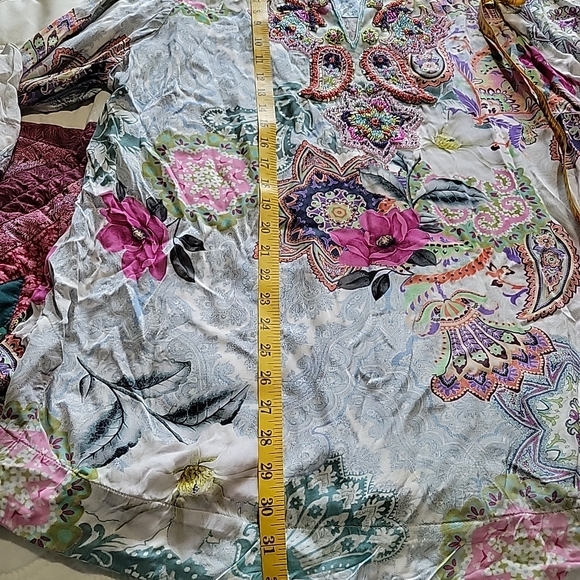 Good Vibes Soft Surroundings Paisley Tunic Sz 2xl - Picture 10 of 10